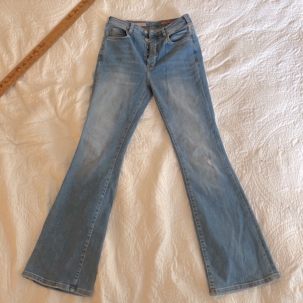 Anthro Flare Jeans